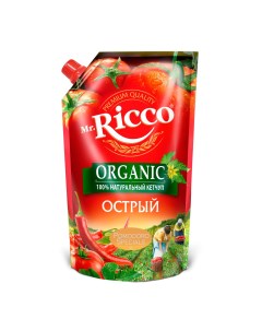 Кетчуп organic острый 350 г Mr.ricco