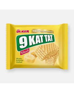 Вафли 9 KAT TAT Wafer с бананом 39 г Ulker