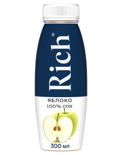 Сок Rich благородное яблоко 0 3 л Reach
