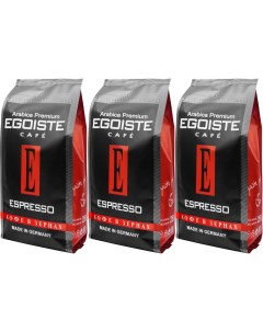 Кофе в зернах Espresso Arabica Premium 250 гр х 3 шт Egoiste