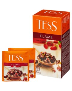 Чай FLAME фруктовы 25пак 2шт Tess