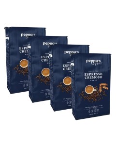 Кофе молотый Espresso Cremoso 250 г х 4 шт Peppo's