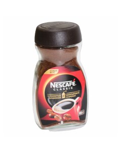 Кофе Classic натур раст порошкообразный с доб Натур Жарен молотог 85 г Nescafe