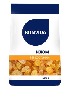 Изюм светлый 500 г Bonvida
