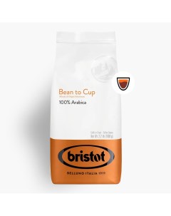 Кофе в зёрнах Bristot Bean To Cup 100 Arabica 1 кг набор 6 шт Nobrand