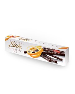 Шоколад orange sticks 75 грамм Упаковка 20 шт Carletti
