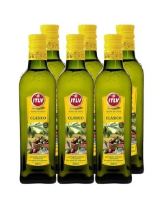 Оливковое масло Clasico стеклянная бутылка 500 мл 6 шт Itlv