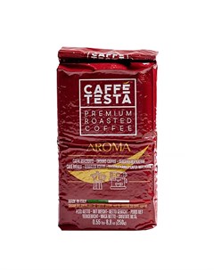 Кофе натуральный CAFFE TESTA жареный молотый RED AROMA 250 гр Caffe testa