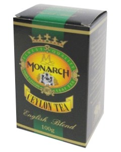 Чай черный крупнолистовой 100 г Монарх