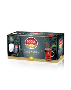 Чай Earl Grey в пакетиках 25 шт Dogus
