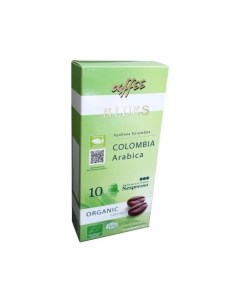 Кофе в капсулах Coffee Organic Колумбия 10 шт Blues