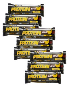 Протеиновый батончик Protein bar с Коллагеном Банан 9х50г Ironman