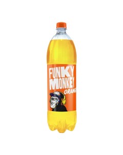 Газированный напиток Апельсин 1 5 л Funky monkey