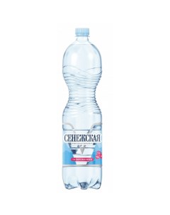 Вода газированная пластик 1 5 л Сенежская