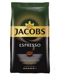 Кофе в зернах Espresso 1 кг Jacobs