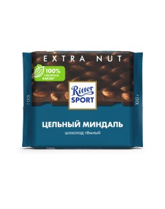 Шоколад темный с миндалем 100 г Ritter sport