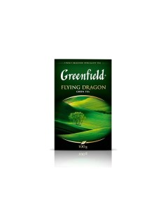 Чай зелёный Flying Dragon листовой 100 г Greenfield
