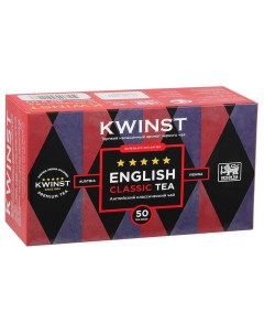 Чай черный Английский Классический 50пак Kwinst