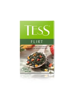 Чай зелёный Flirt листовой 100 г Tess