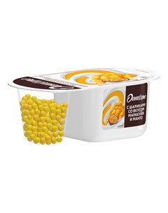 Йогурт фантазия хрустящие шарики со вкусом маракуйи и манго 6 9 105 г Даниссимо