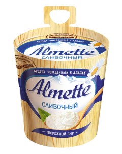 Сыр творожный сливочный 60 150 г Almette