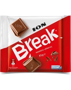 Шоколад ION Break молочный 85 г Ion break