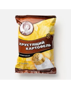 Картофельные чипсы в ломтиках с солью 70 г Хрустящий картофель