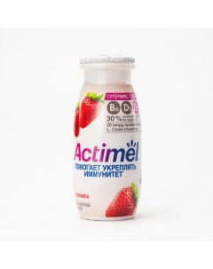 Напиток кисломолочный с клубникой 1 5 95 г Actimel