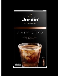 Напиток кофейный Americano растворимый 3 в 1 8 пакетиков 120 г Jardin