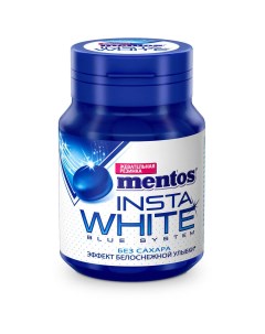 Жевательная резинка Insta White 50 г Mentos