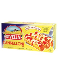 Макаронные изделия Cannelloni 250 г Divella