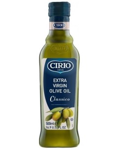 Масло Cirio classico extra virgin оливковое нерафинированное 0 5 л Nobrand