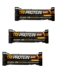 Протеиновый батончик TRI Protein bar Ваниль 3х50г Ironman