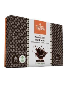 Конфеты шоколадные Cortados Noir 115 г Trapa