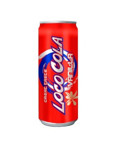Газированный напиток Vanilla 0 33 л Loco cola