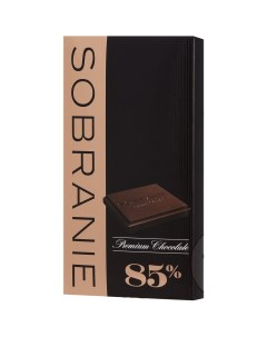 Шоколад горький 85 90 г Sobranie