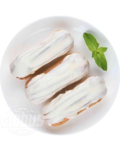 Пирожное Эклер с ванильным кремом 50 г Nobrand