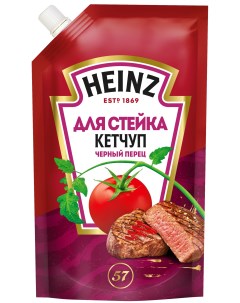 Кетчуп для стейка с черным перцем 320 г Heinz