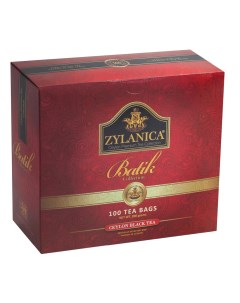 Чай черный batik design 100 пакетиков Zylanica