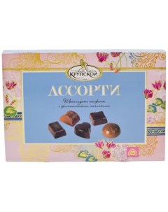 Шоколадные конфеты Фабрика имени Крупской Ассорти 149 г Кф крупской