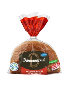 Хлеб ржано пшеничный в нарезке 350 г Даниловский