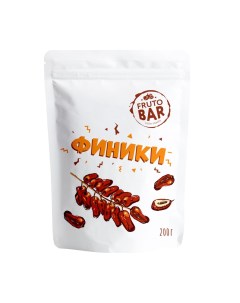 Финики сушёные с косточкой 200 г Fruto bar