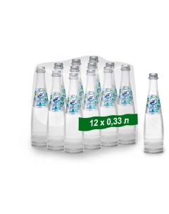 Вода минеральная ЧЕРНОГОЛОВКА негазированная в стеклянной бутылке 12 шт по 0 33 л Черноголовская