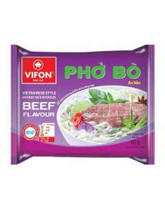 Лапша рисовая pho bo со вкусом говядины 60 г Vifon