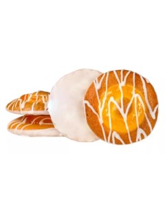Печенье сдобное Апельсинович с апельсином в белой глазури 2кг Печенюш