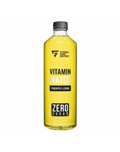 Газированный напиток Vitamin water ананас лимон 0 5 л Fitness food factory