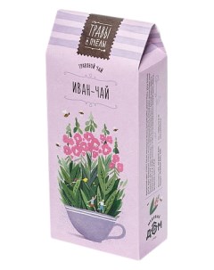 Чай травяной Иван чай листовой 40 г Травы и пчелы