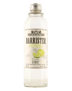 Газированный напиток Dry лайм 0 33 л Barrister