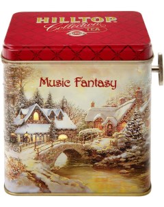 Чай черный королевское золото music fantasy шкатулка байховый 125 г Hilltop