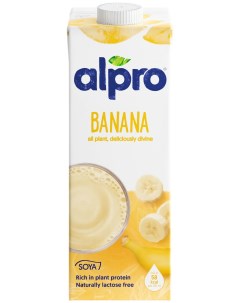 Напиток соевый банан 1 8 1 л Alpro